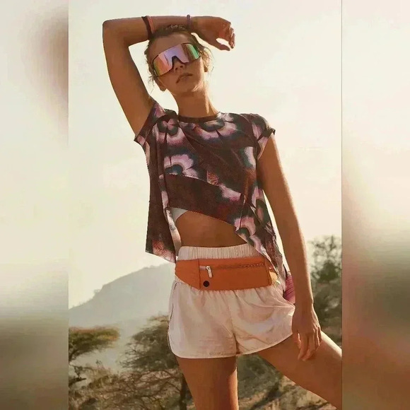 Free People Movement Way Home Shorts Tan Size XS Women's - Picture 1 of 11